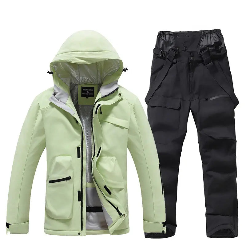 Men Women Mountain Explorer Snow Suits Winter Sports Wear