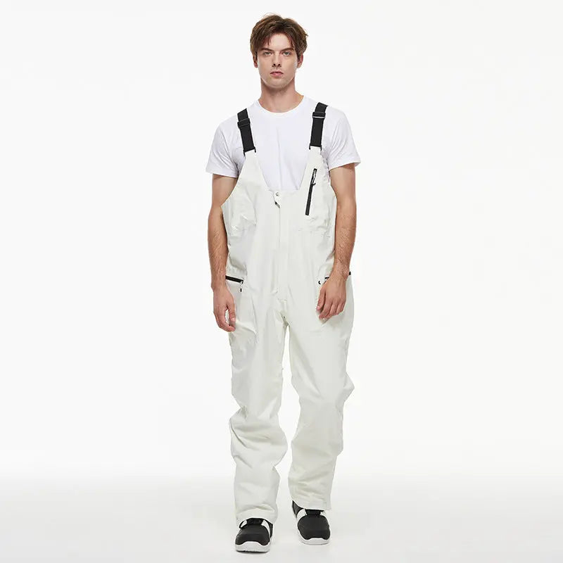 2026 Winter One-piece Ski Snow Bibs Pants for Adult