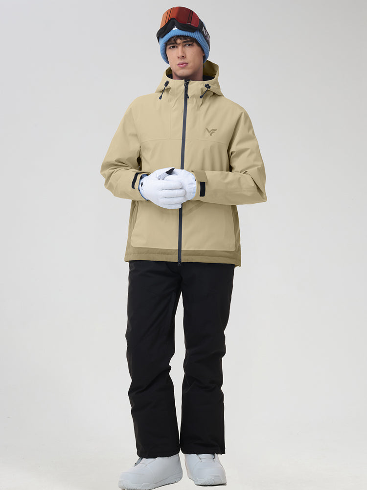Men's Everyday Hooded Ski Jacket and Trouser Set