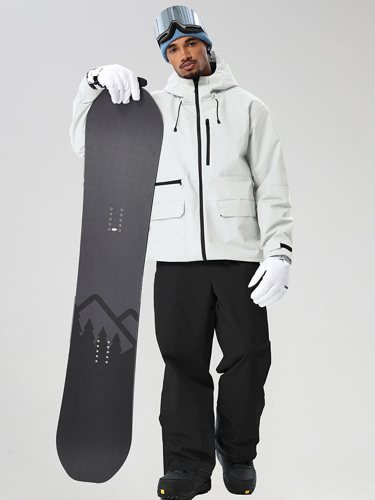 Men's Full-Zip Utility Ski Jacket and Pants