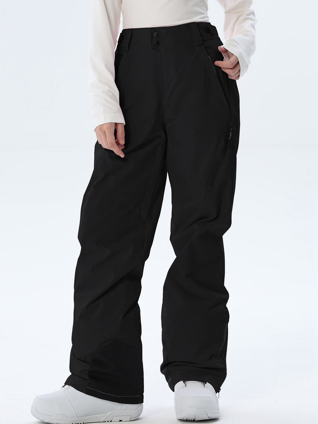 Women's Zip-Pocket Winter Ski Trousers