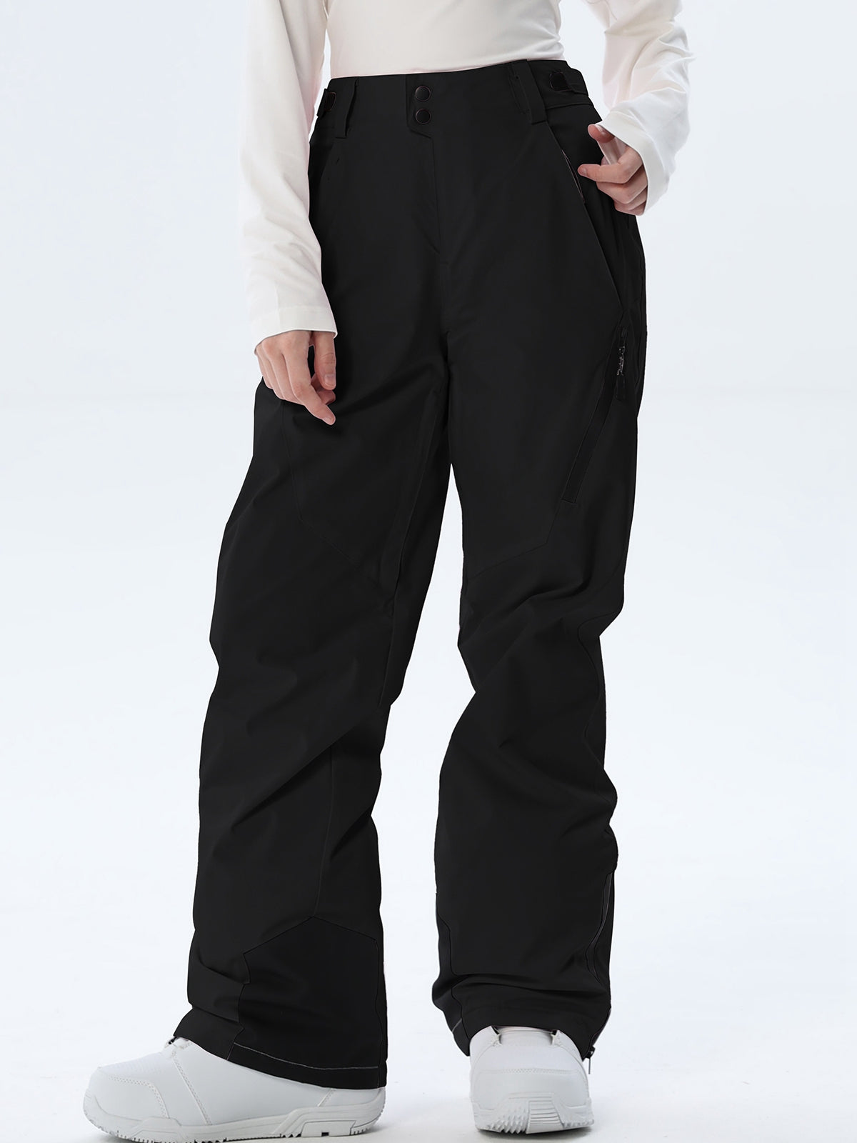 Women's Zip-Pocket Winter Ski Trousers