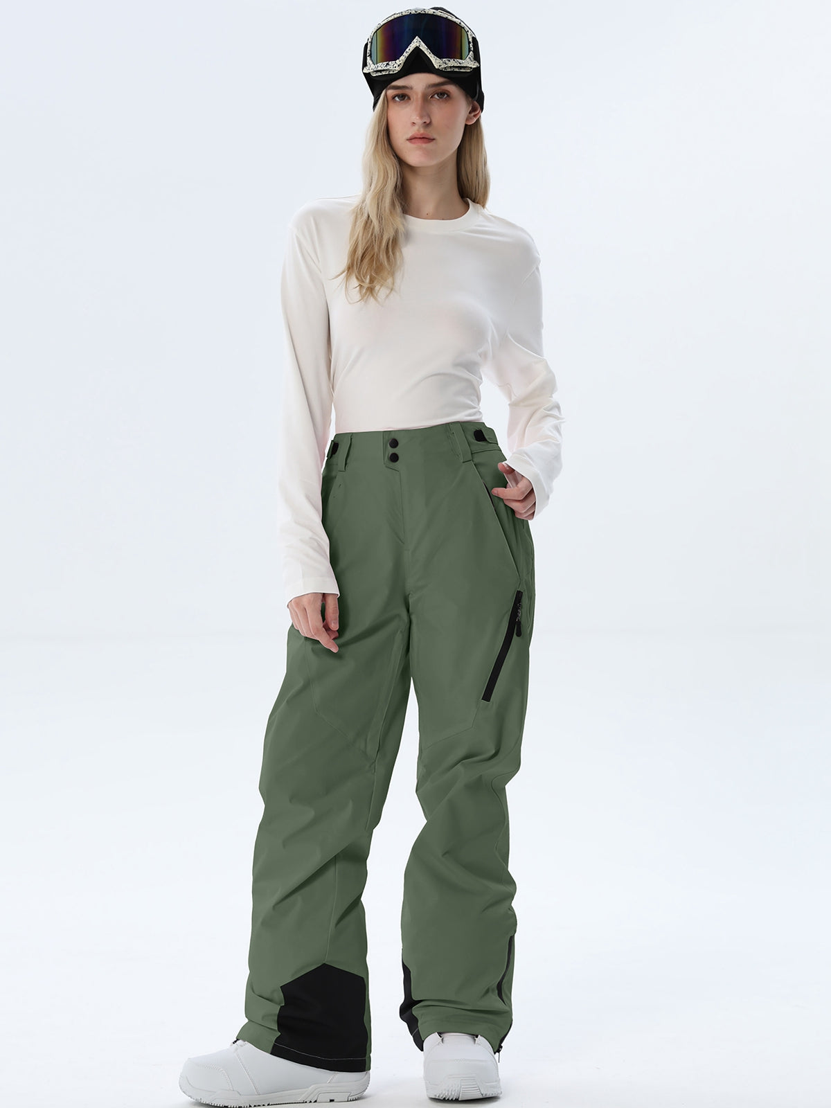 Women's Zip-Pocket Winter Ski Trousers