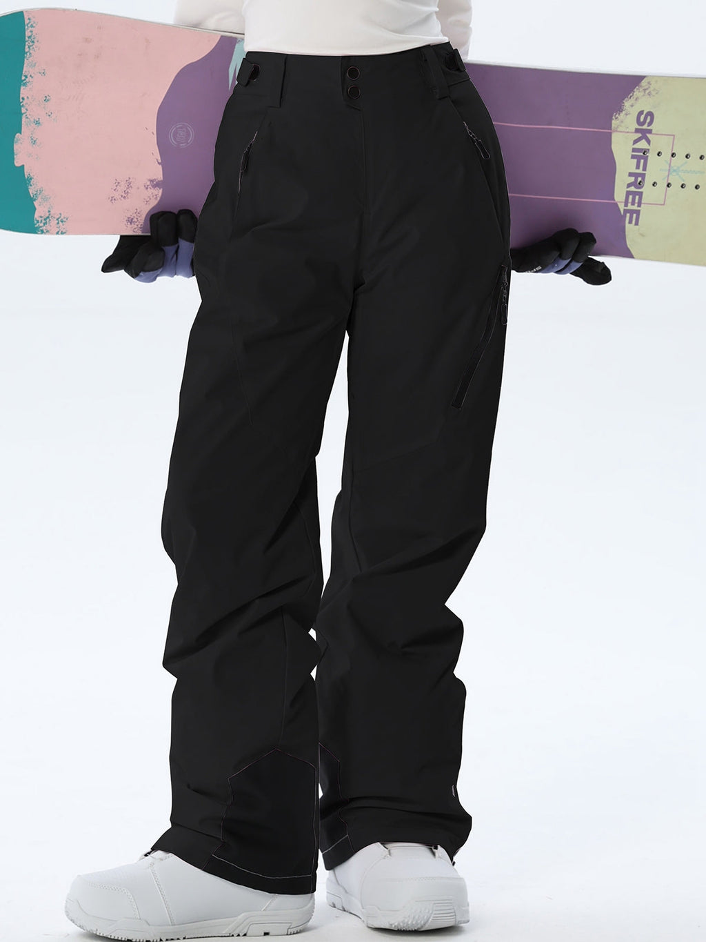 Women's Zip-Pocket Winter Ski Trousers