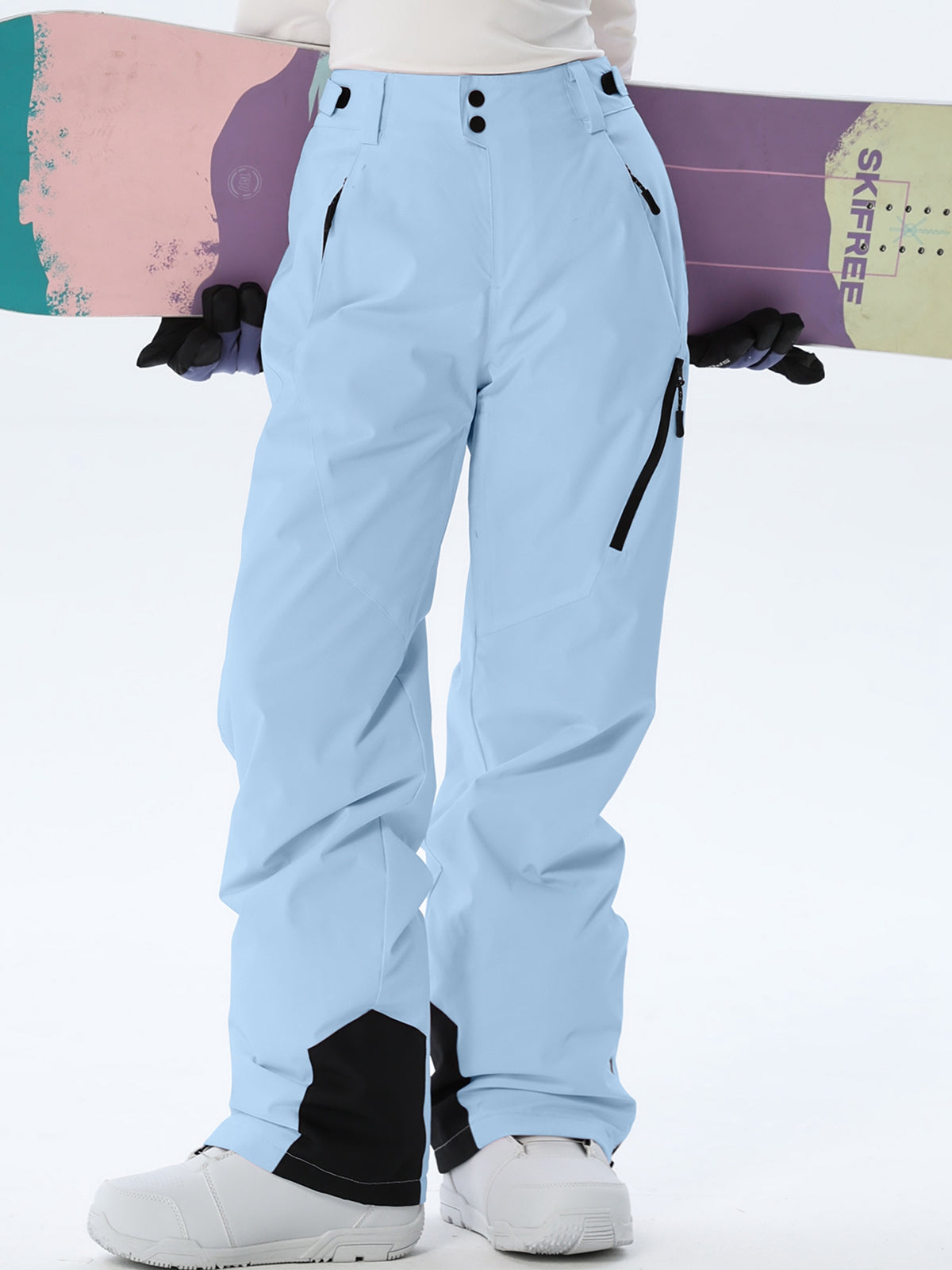 Women's Zip-Pocket Winter Ski Trousers