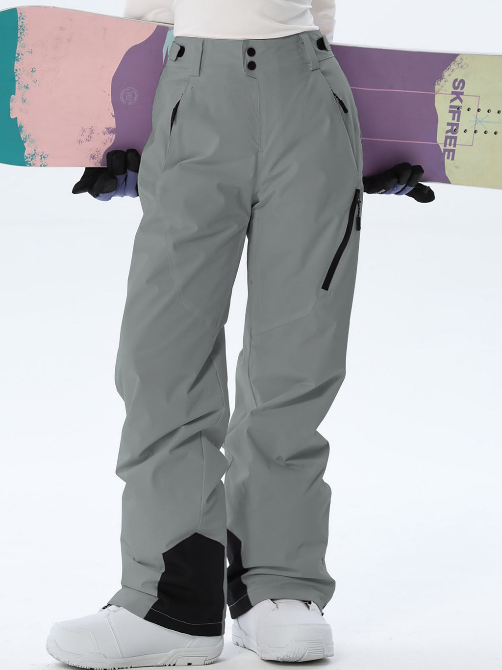 Women's Zip-Pocket Winter Ski Trousers