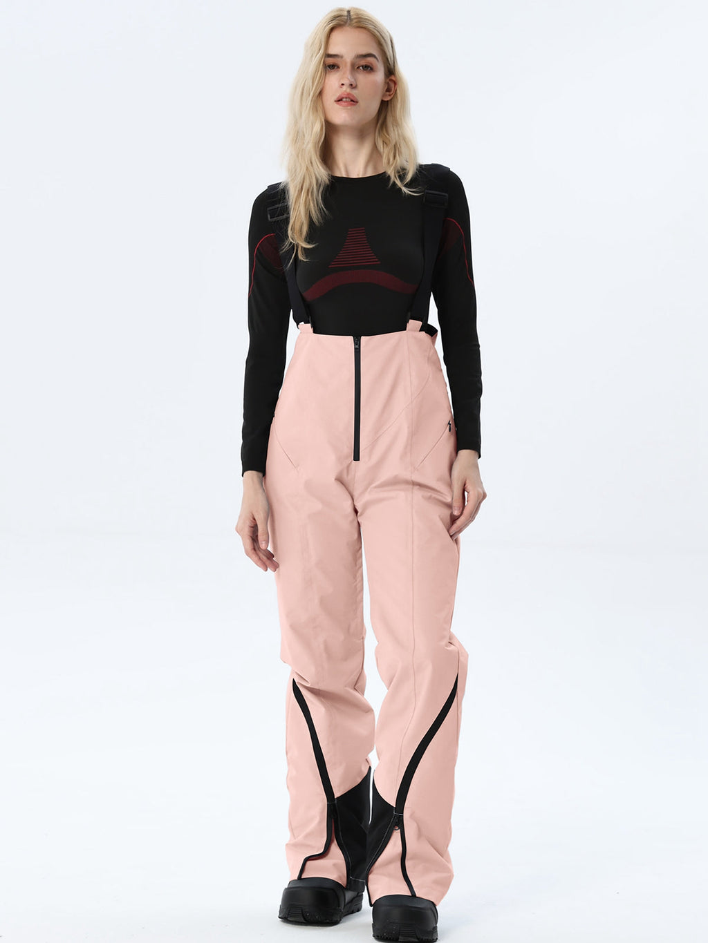 Women's High-Rise Suspender Snow Overalls