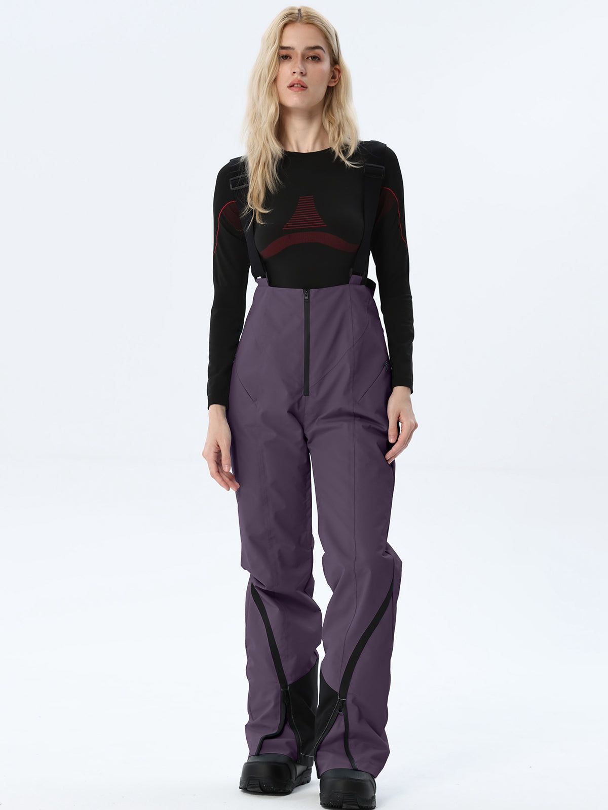 Women's High-Rise Suspender Snow Overalls