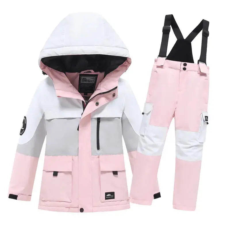 Boys & Girls Ski Overalls Outdoor Snow Jackets & Pants