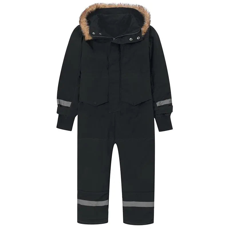 Kids One Piece Snowsuit Girl Boy Ski Snowboard Jumpsuits