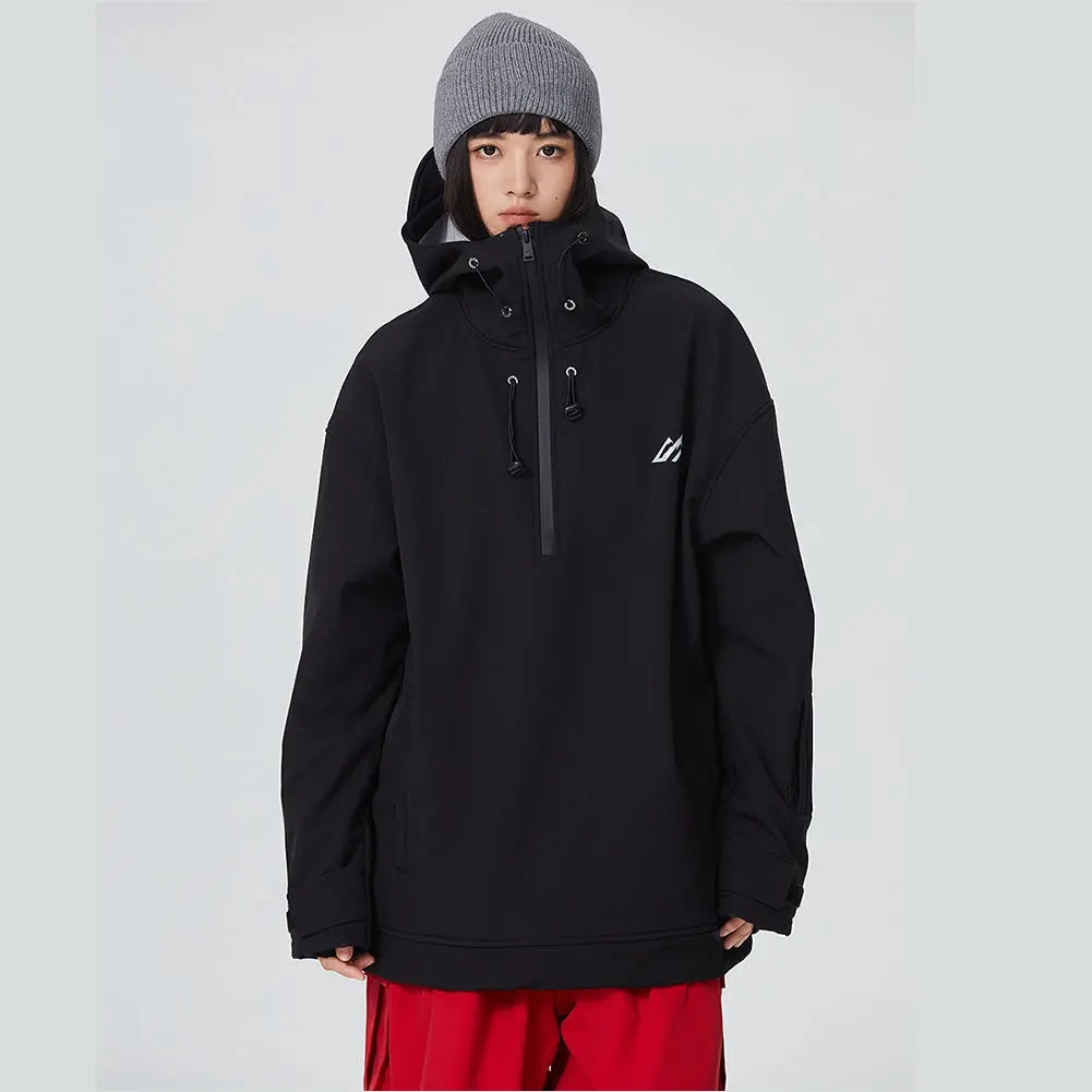 Couple Outdoor Winter Ski Hoodie Thicken Snowboard Anorak Jacket