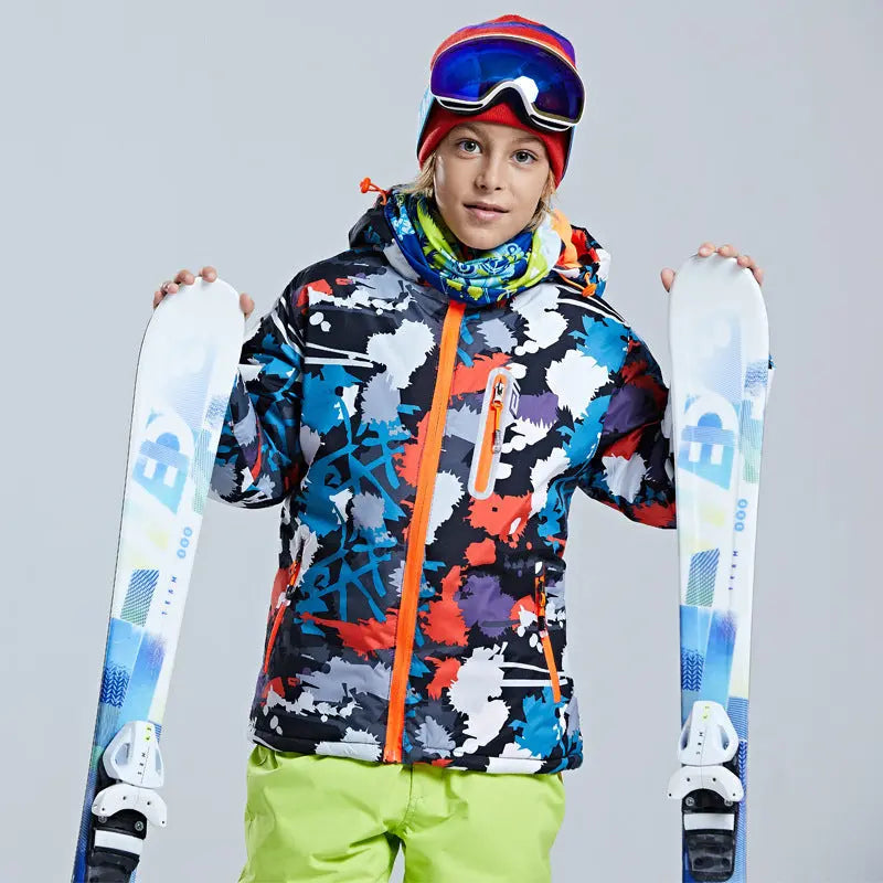 HOTIAN Boys Ski & Snowboard Jacket