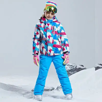 Girls and Boys Insulated Snow Jacket & Pants