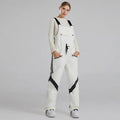 Women and Men Reflective Snow Bibs & Pants One-piece Ski Jumpsuits
