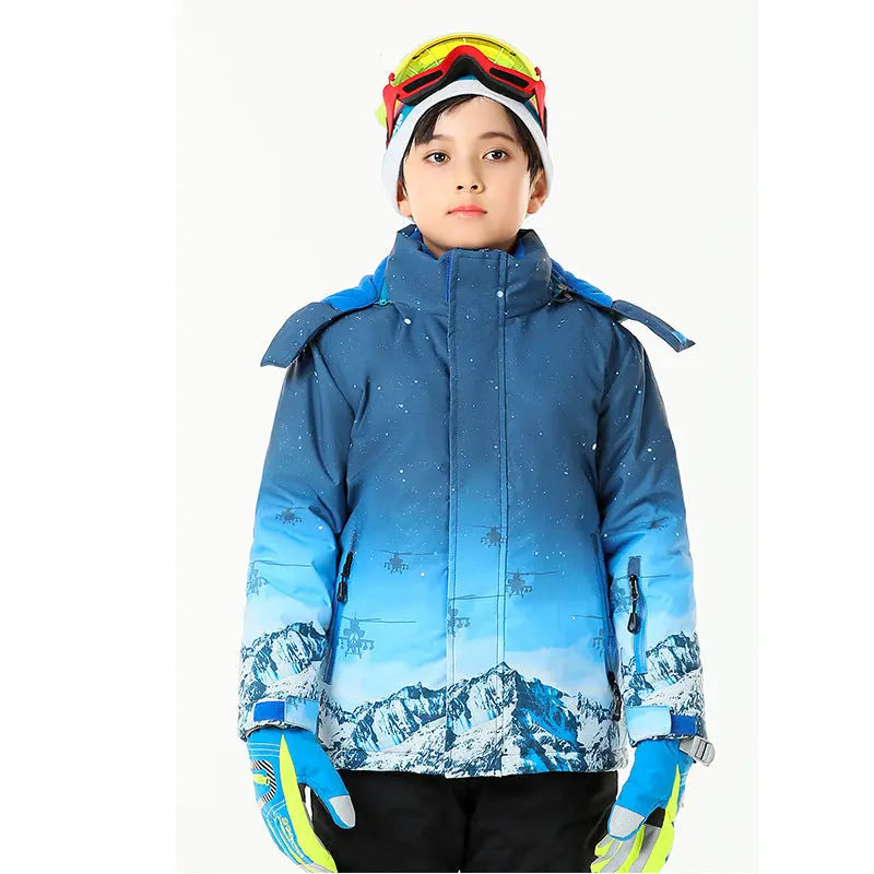 Hotian Kids Insulated Hooded Snow Jacket