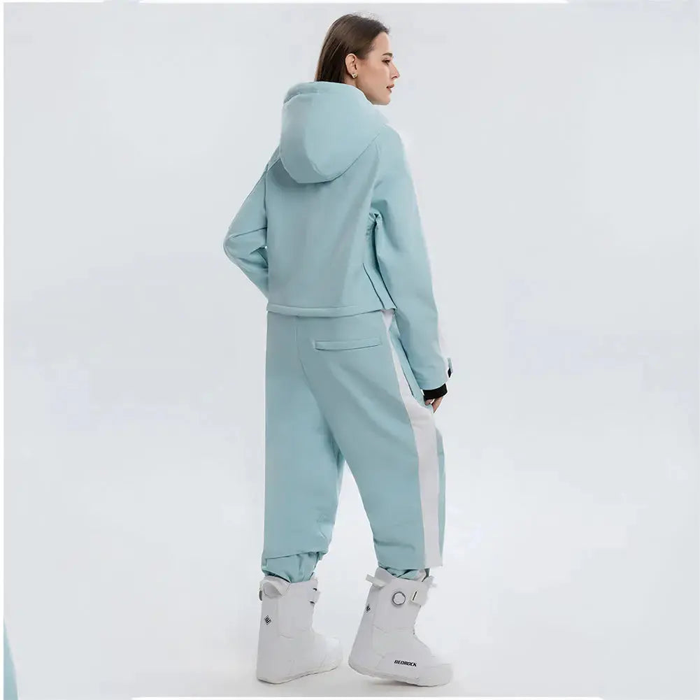 Loose Fit Ski Snowboarding Jumpsuits One Piece Snow Suits