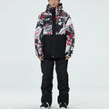 Hotian Men Hooded Skiing Cargo Jacket Soft Shell