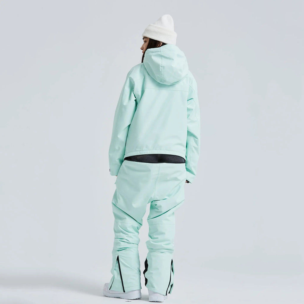 One Piece Winter Onesie Ski Jumpsuits