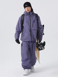 Men's Classical Baggy Snowsuits Insulated Ski Jacket & Pants Set