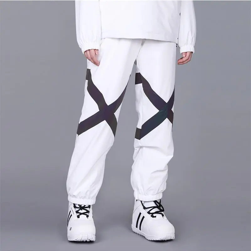 Outdoor Winter Insulated Snow Pants Loose Fit