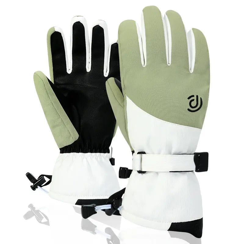 Adult Insulated Five Finger Waterproof Gloves