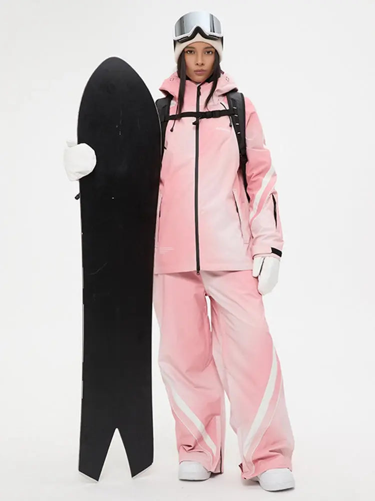 Unisex 3L Gradient Ski Suit | Waterproof Hard Shell Jacket & Pants