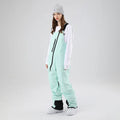 Unisex One-piece Ski Snow Insulated Bibs Pants