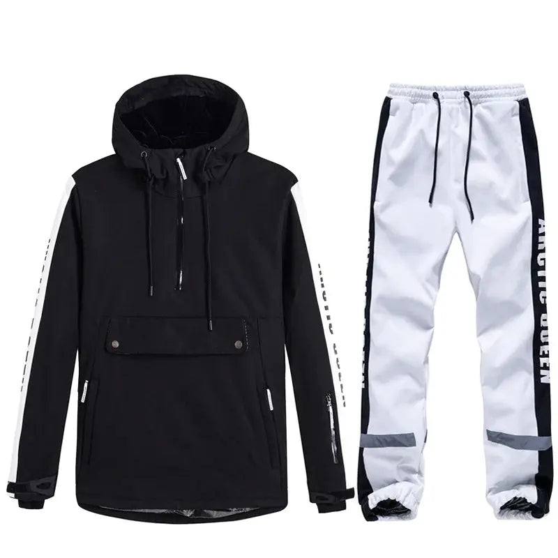 Women Ski Anorak Jacket & Jogger Pants Set