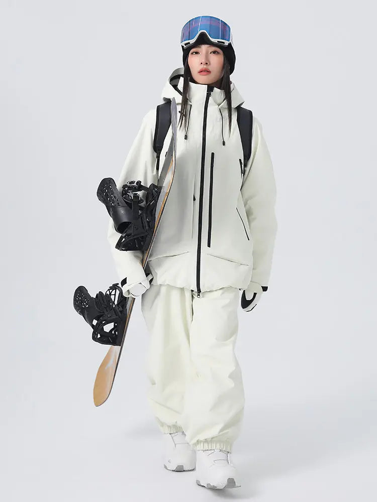 Women Ski Snowboard Suits 2026 New Arrival Baggy Snow Suit