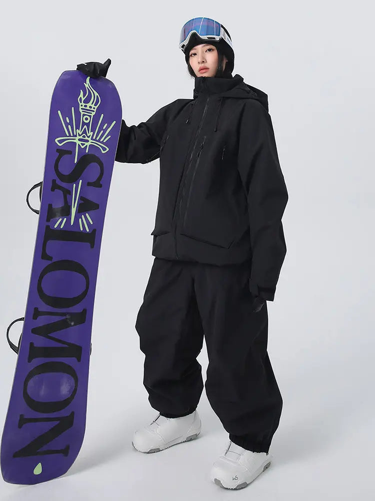 Women Ski Snowboard Suits 2026 New Arrival Baggy Snow Suit