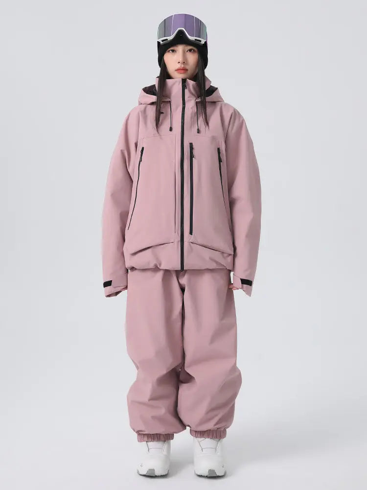 Women Ski Snowboard Suits 2026 New Arrival Baggy Snow Suit