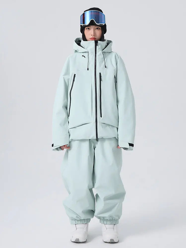 Women Ski Snowboard Suits 2026 New Arrival Baggy Snow Suit