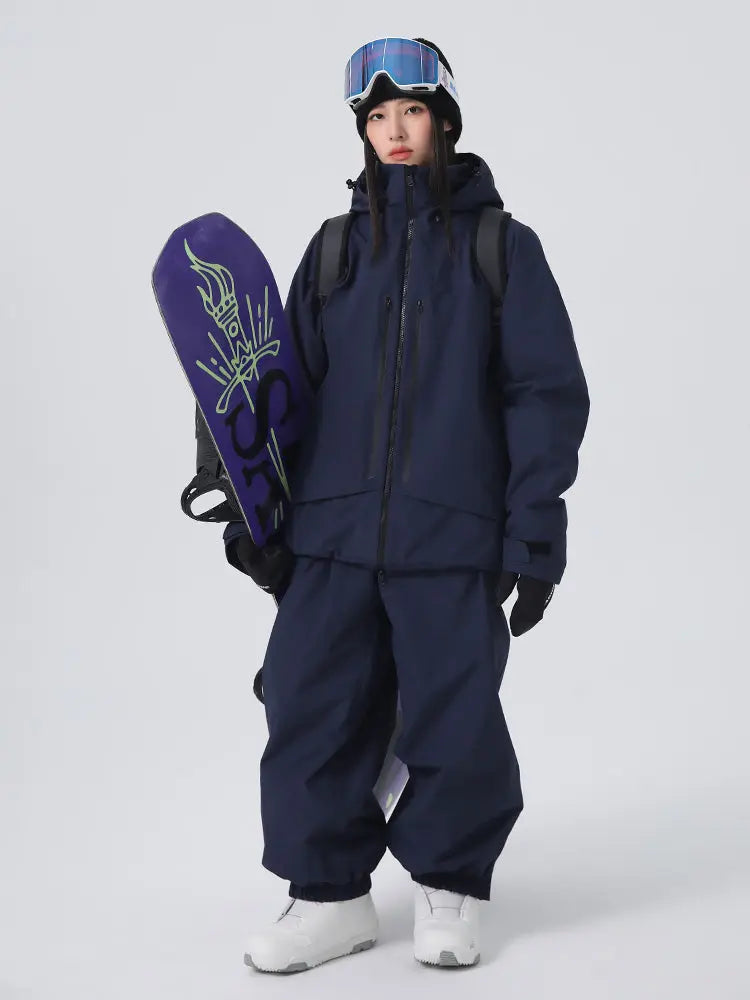 Women's 3L Ski Jacket & Pants Set Snow Suits Top Level