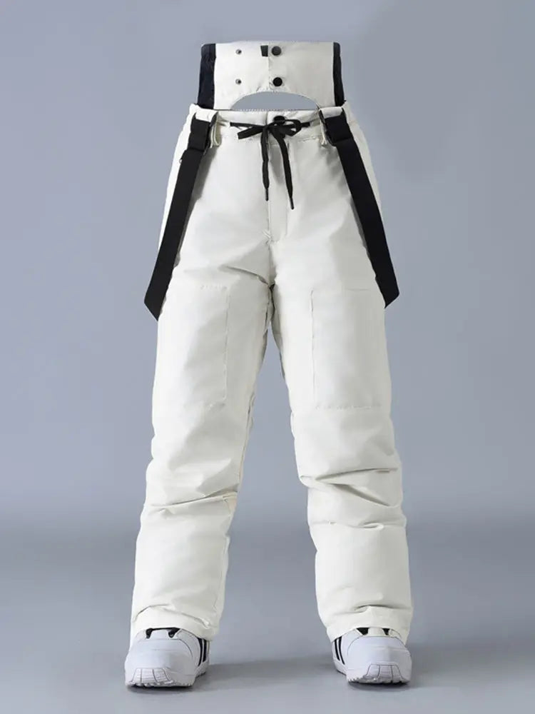 Women's All-Weather Insulated Ski Bibs Snow Pants