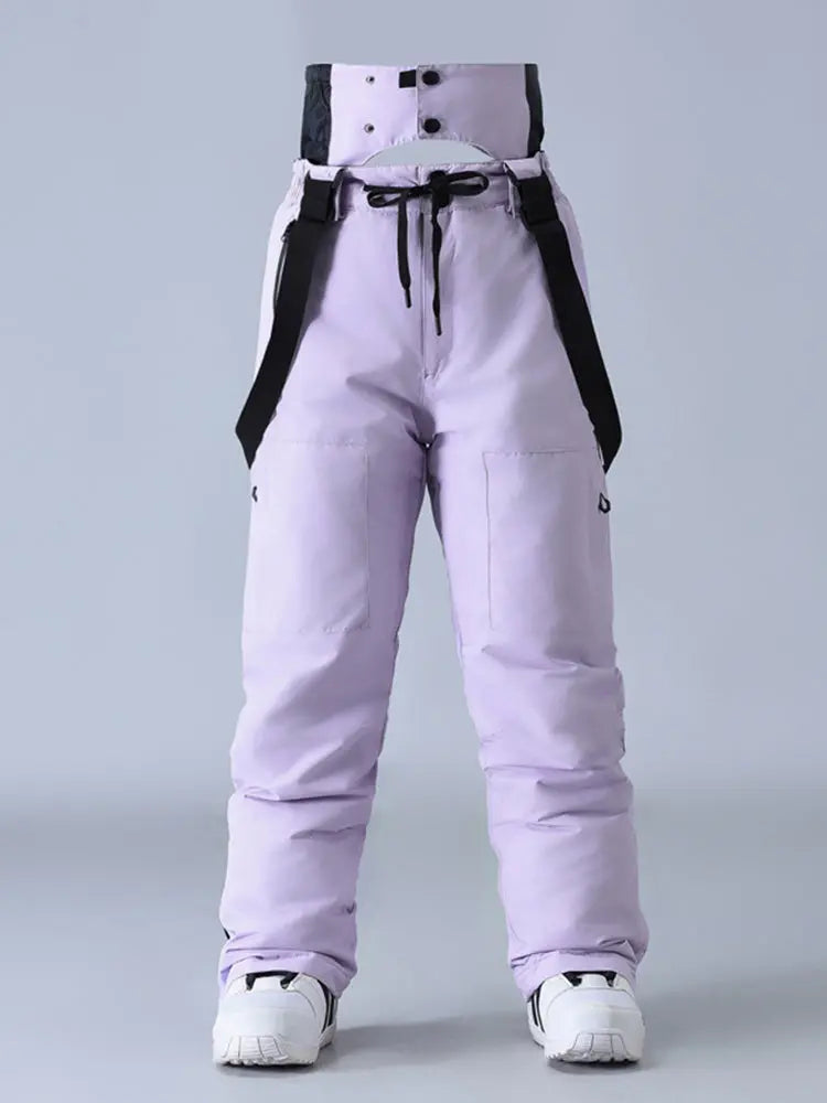 Women's All-Weather Insulated Ski Bibs Snow Pants