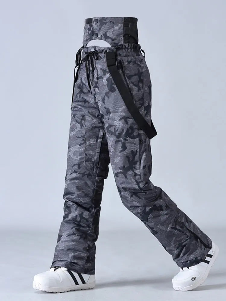 Women's All-Weather Insulated Ski Bibs Snow Pants