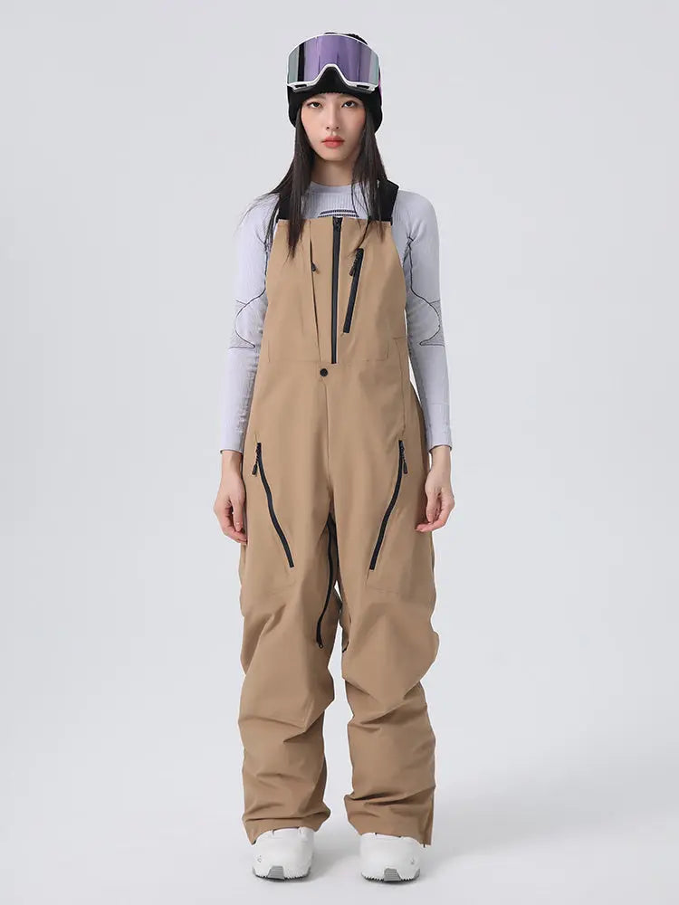 Women's Elegant One-piece Ski Overalls Snowboard Pants