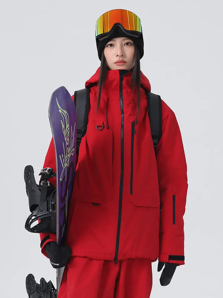 Women's Searipe Baggy Snow Jacket 3L Waterproof Snow Top