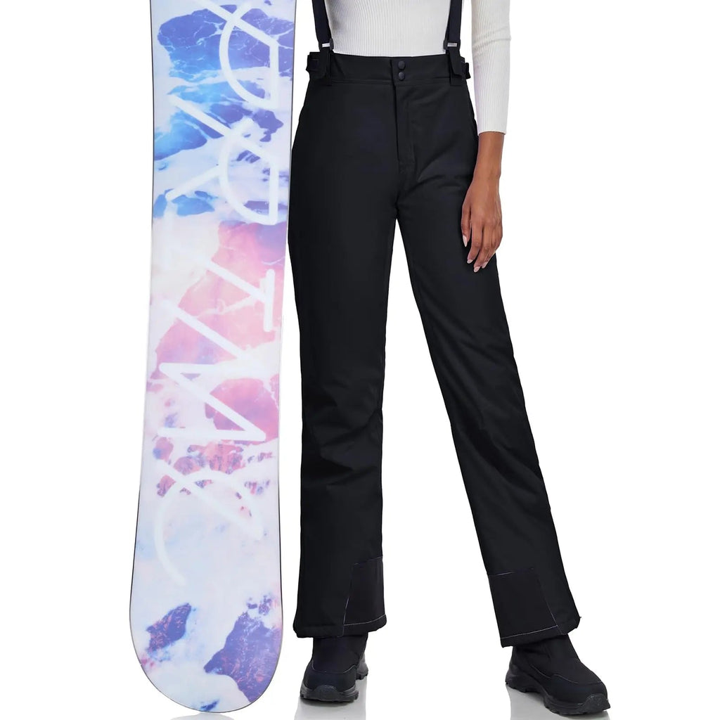 HOTIAN Women's Ski Pants Insulated Winter Snowboard Pants Bibs