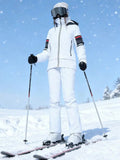 Women's Slim Fit Ski Suit Set — Tailored Winter Jacket & Pants