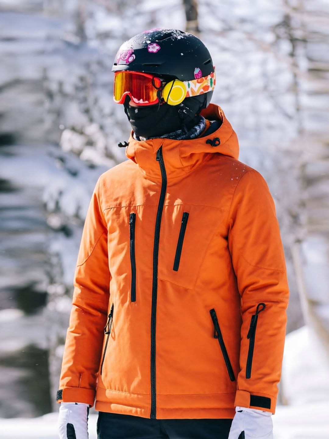 Kids' Warm-Lined Hooded Snow Jacket