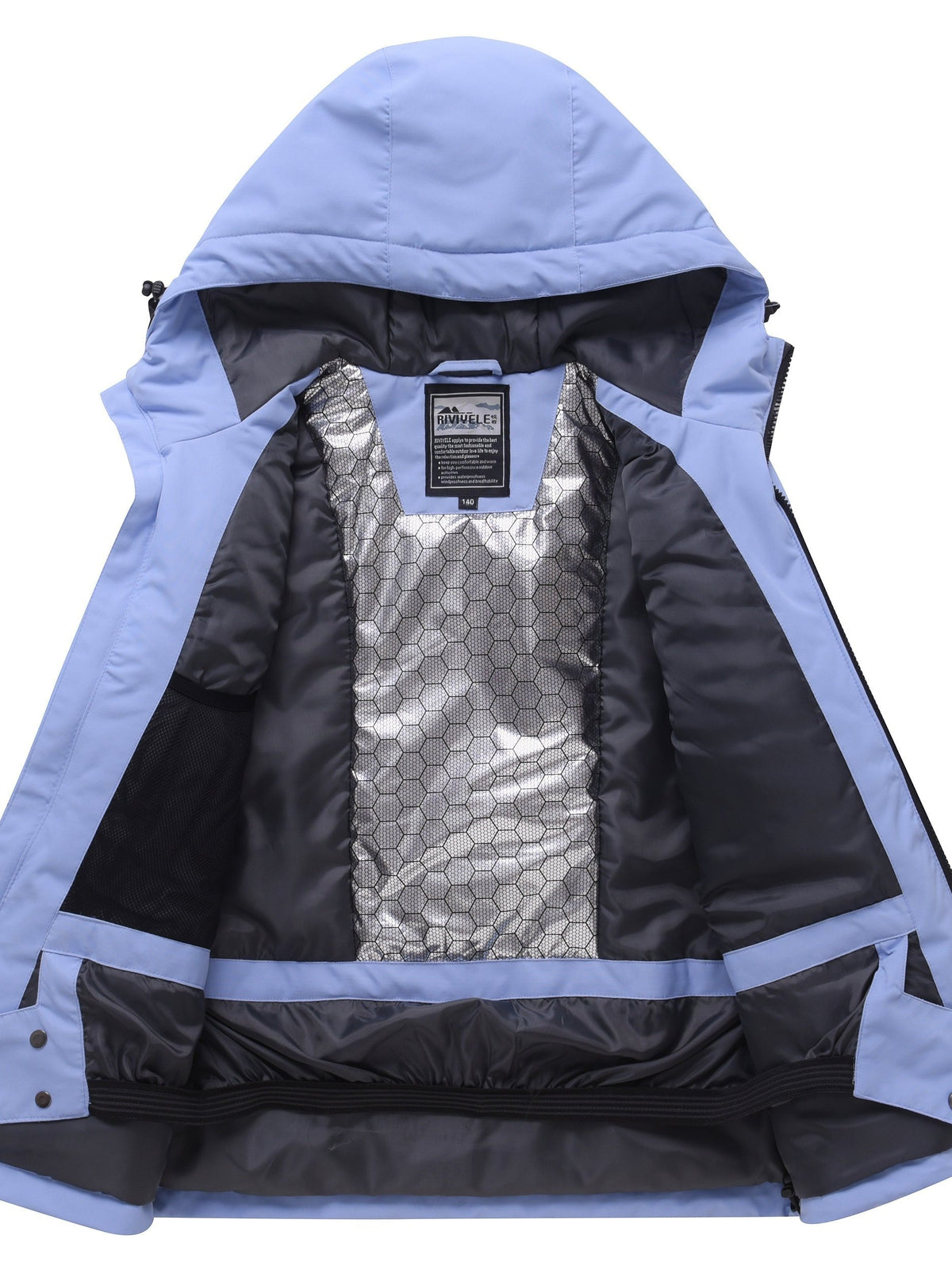 Kids' Warm-Lined Hooded Snow Jacket