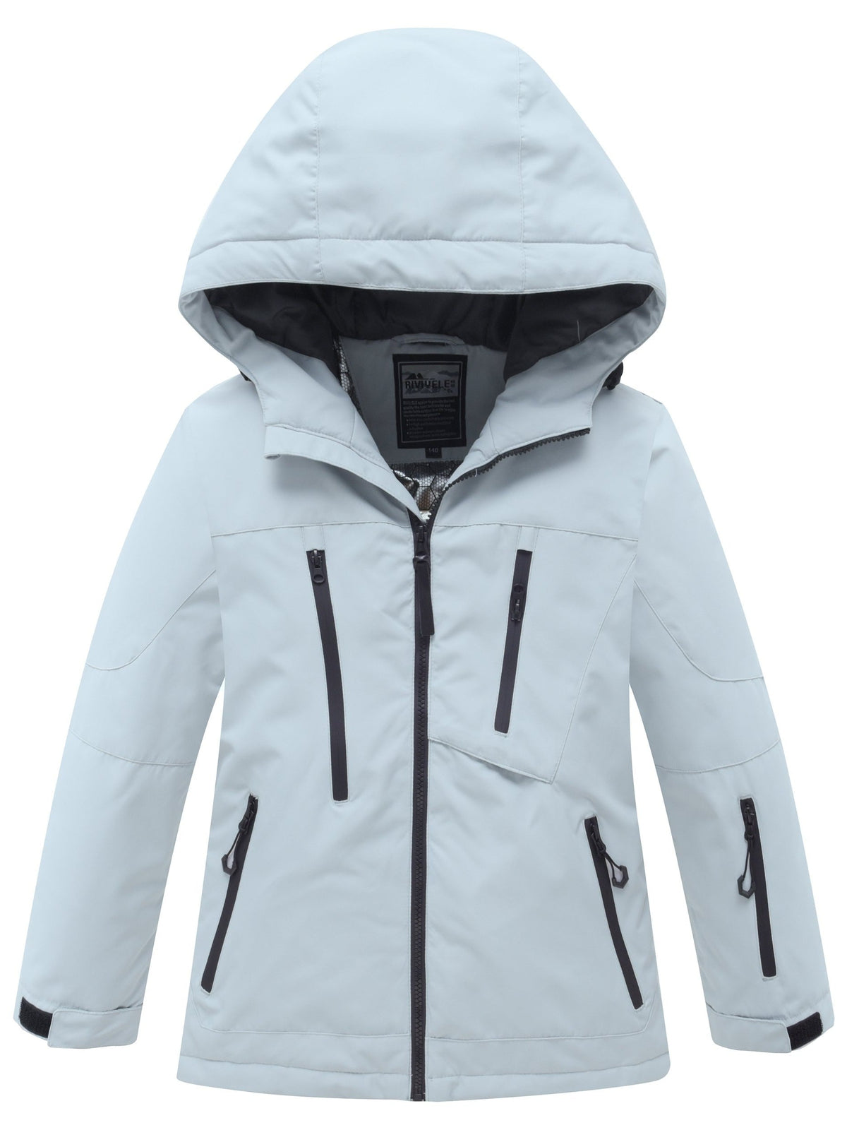Kids' Warm-Lined Hooded Snow Jacket