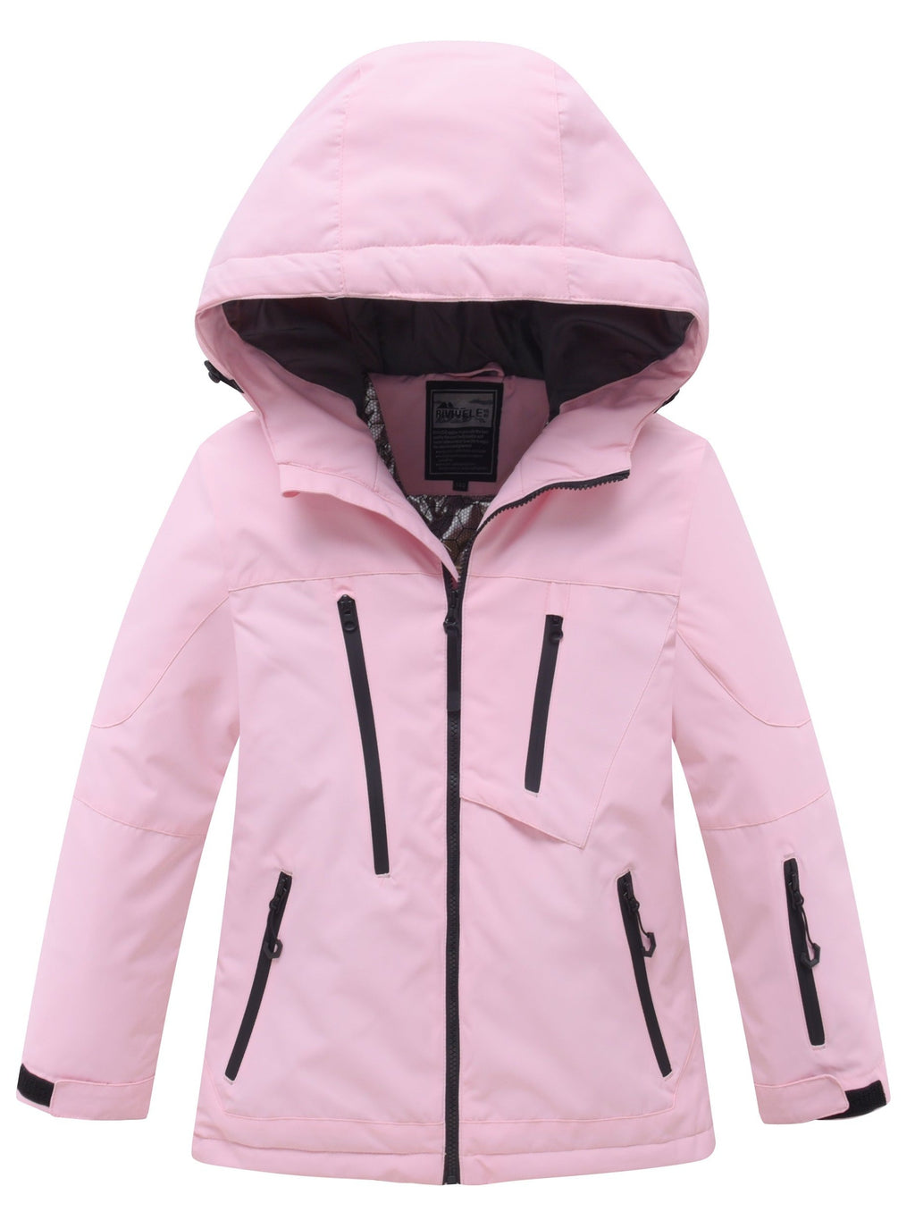 Kids' Warm-Lined Hooded Snow Jacket